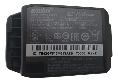 Bateria Para Colector De Datos Mc21 Symbol Motorola Zebra