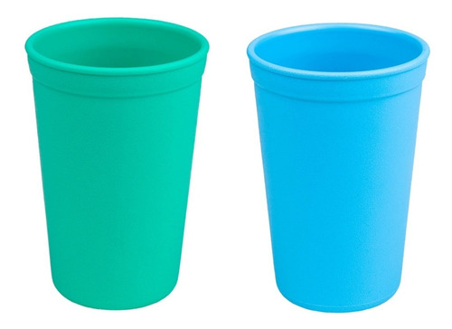 Pack Vaso Infantil Azul-aqua