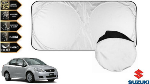 Sunshade Cubresol Tapasol Con Ventosas Suzuki Sx4 2013