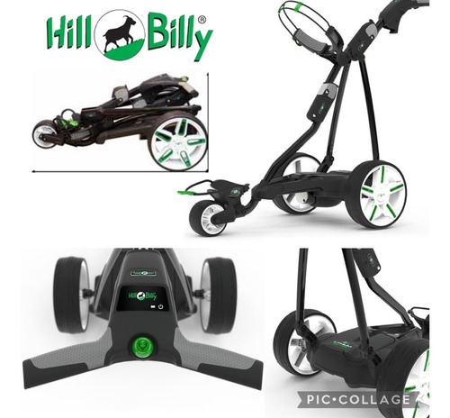 Imagen 7 de 9 de Kaddygolf Hill Billy Uk Carro Eléctrico Golf #1 Bat Litio