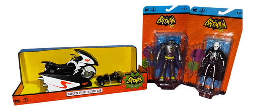 Mcfarlane Classic Tv Series Batcycle Robot Batman Lord Death