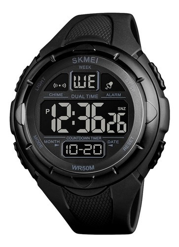 Reloj Skmei Digital 1656 para hombre - Negro