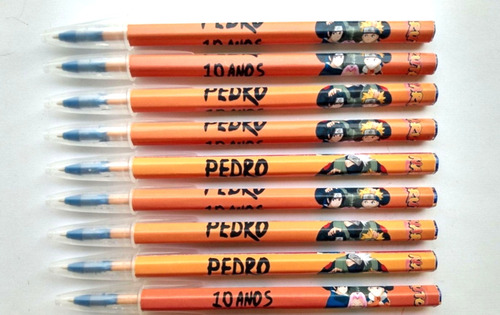 Imagen 2 de 7 de X10 Lapiceras Personalizadas Con Stikers. Ideal Sorpresitas