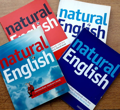 Natural English Lote Por Cuatro Libros Usados Impecables