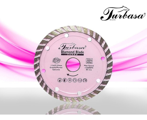 Disco De Diamante Turbo 4 1/2 Turbasa