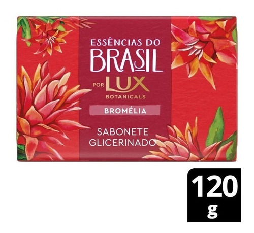 Imagem 2 de 3 de Sabonete Lux Essências Do Brasil Bromélia 120g