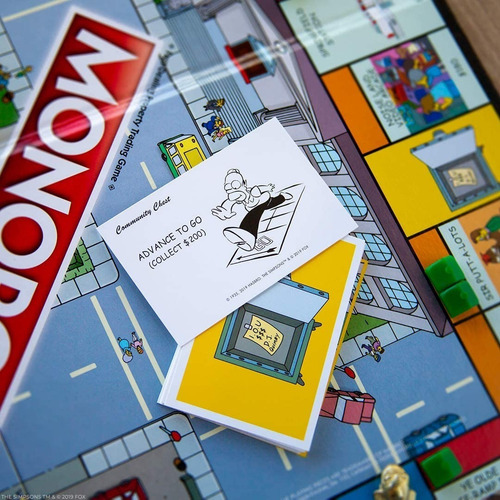 Monopoly Los Simpson - Juego De Mesa Oficial - Hasbro