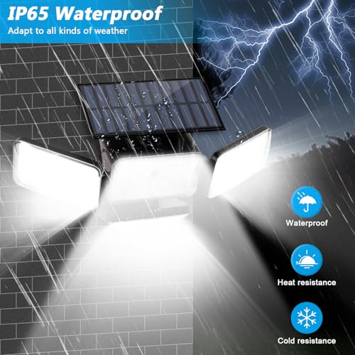 Luces Solares Mokot Para Exteriores, 288 Led 2800lm Luces So