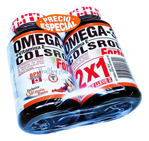 Omega 3 Forte Epa 360mg Dha 240 - Unidad a $344