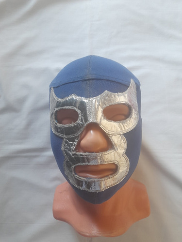 Blue Demon Mascara Profesional Lucha Libre Tela Antigua 