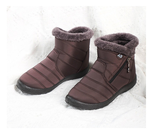 Botas De Invierno De Mujer Impermeables Y Abrigadas.