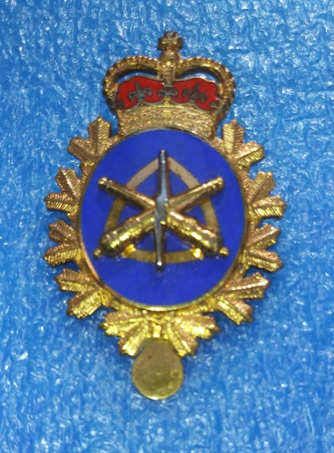 Regimiento De Artilleria Real Escudo Metal 6cm