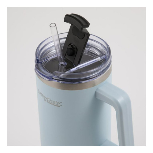 Vaso Térmico Quencher Dual 1.2 Litros Ac Inox Tapa | Thermos Celeste