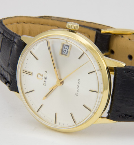 Relogio Omega Genève Em Ouro 18k
