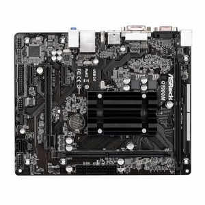 Placa Mãe + Cpu Asrock Q1900m Vga Dvi Som Hdmi Usb Ps2 Ddr3
