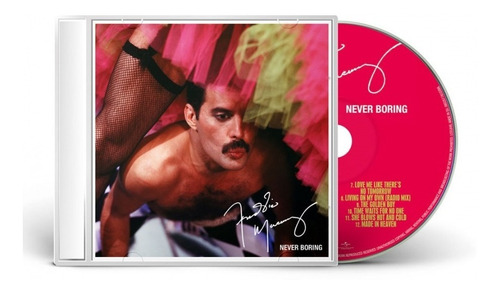 Freddie Mercury Never Boring Cd Nuevo Importado Original