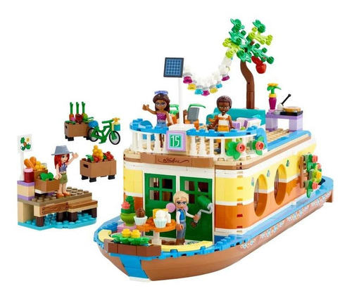 Kit De Construcción Lego Friends Casa Flotante Fluvial 41702 Cantidad de piezas 737