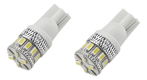Touryoo 2 X 6000k Blanco T10 Cuña 18smd Luces Interiores Led