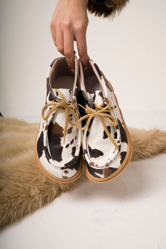Zapatos Chavos Mujer Chavitos Suela Goma Gamuzado Moda Wally