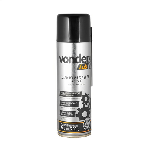 Lubrificante Em Spray 300ml 200g Vonder Plus - 51.62.200.300