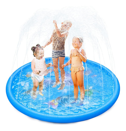 Play Mat, Sprinkler Pad Para Niños Mayores Mascotas Summer (