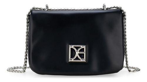 Bolsa Crossbody Cloe Izisyla Chico Color Negro
