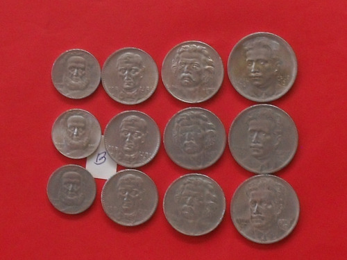 12 Moedas De 100 200 300 400 Réis 1936 1937 1938 ( B ) (Usado)