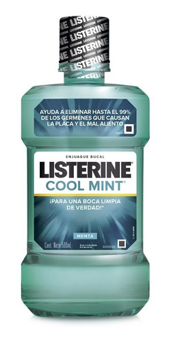 Listerine Cool Mint X500ml - mL a $70