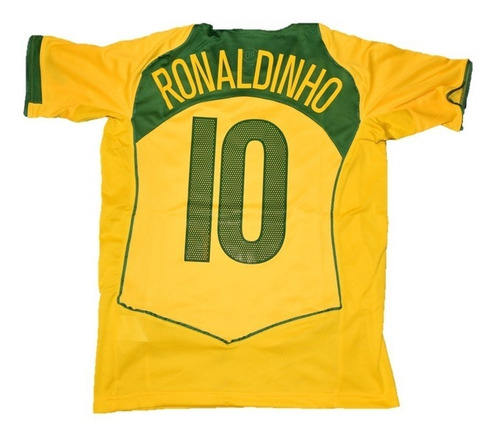 Imagen 1 de 1 de Camiseta Ronaldinho Brasil 2006