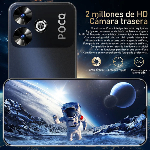 Teléfonos Inteligentes Android M6 Plus 6.26 En Ram2gb Y Rom16gb