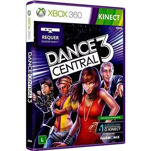 jogo Dance Central 3 Xbox 360 Original midia fisica