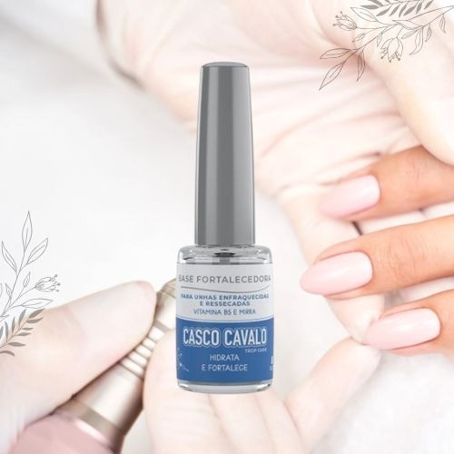 Kit Com Base Fortalecedora, Base Endurecedora E Vitalizante