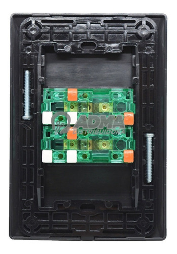 Llave 2 Puntos Cambre Siglo Xxii Gris Tapa Bastidor Pack X10