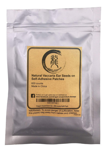 Dragon Acupuncture Vaccaria - Semillas De Oído 600 Unidades