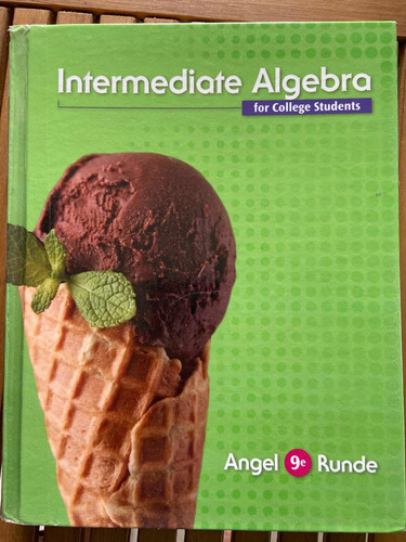 Libro Intermediate Algebra For College Students 9e