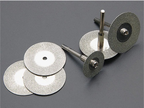 Kit De 10 Discos Diamantados Para Motortool O Taladro 20mm