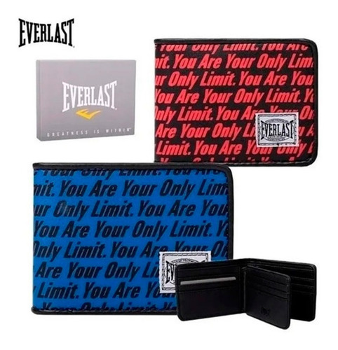 Billetera Hombre Everlast Eco Cuero Q