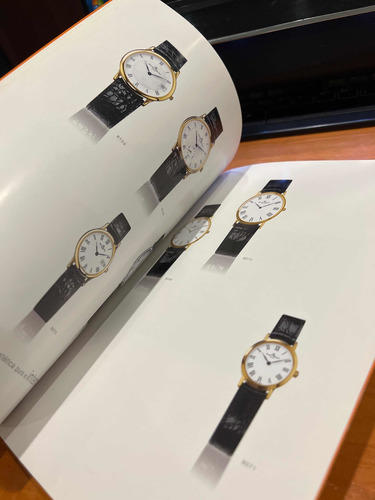 Catálogo Relojes Baume & Mercier Geneve 1830