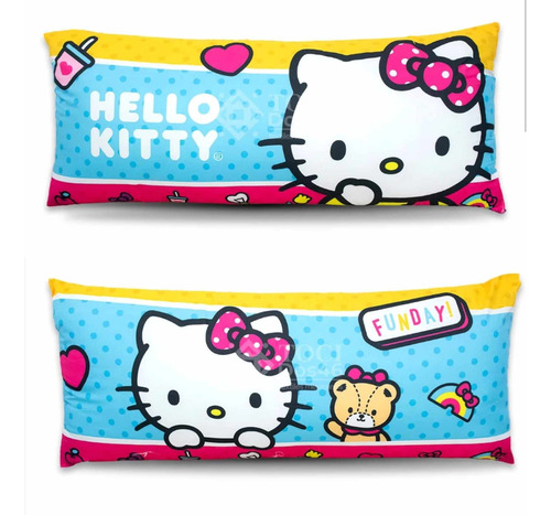 Almohada Jumbo De Hello Kitty, Doble Vista Suave