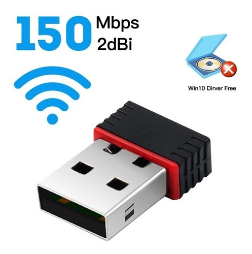 Receptor Internet Usb Wifi 150 Mbps Usb 2.0