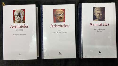 Aristóteles (3 Tomos) - Biblioteca Gredos