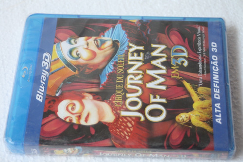 Blu-ray Cirque Du Soleil Journey Of Man 3d (Usado)