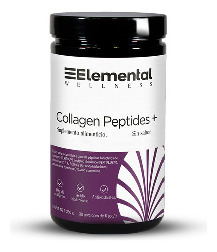 Collagen Peptides + | Péptidos Colágeno + Ácido Hialurónico