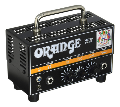 Orange Amplificador Híbrido Micro Dark 20w Color Negro