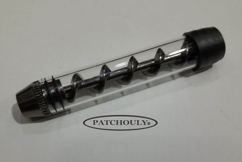 Imagen 4 de 10 de Twist Glass Blunt Pipa Vidrio Pirex Turbina +escobilla 10cm.