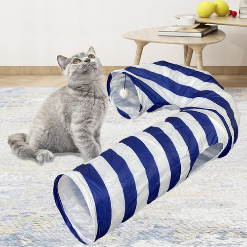 Gato Largo Divertido TĂșnel Ejercicio Cachorro Interactivo