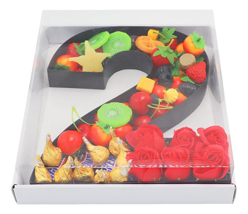 Bandeja Rellenable De 32 Cm Con Números Y Letras