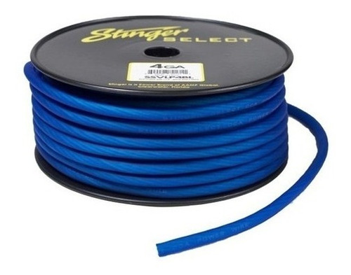 Cable Potencia Stinger Select Ssvlp4bl 4 Ga Gauge - X Metro