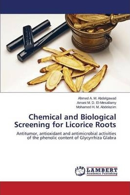 Libro Chemical And Biological Screening For Licorice Root...