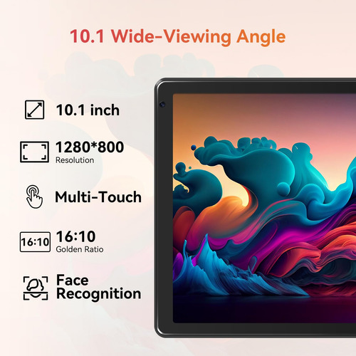 Tablet Urao 10.1 Android 14 Octa-core 10 Gb Ram 128 Gb Rom